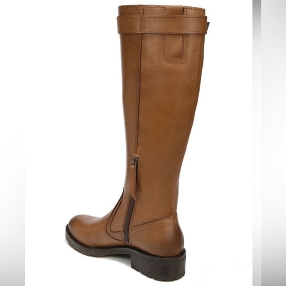 Naturalizer 27 Edit Cayce Leather Chestnut Boots sz 8.5 M - Picture 2 of 10